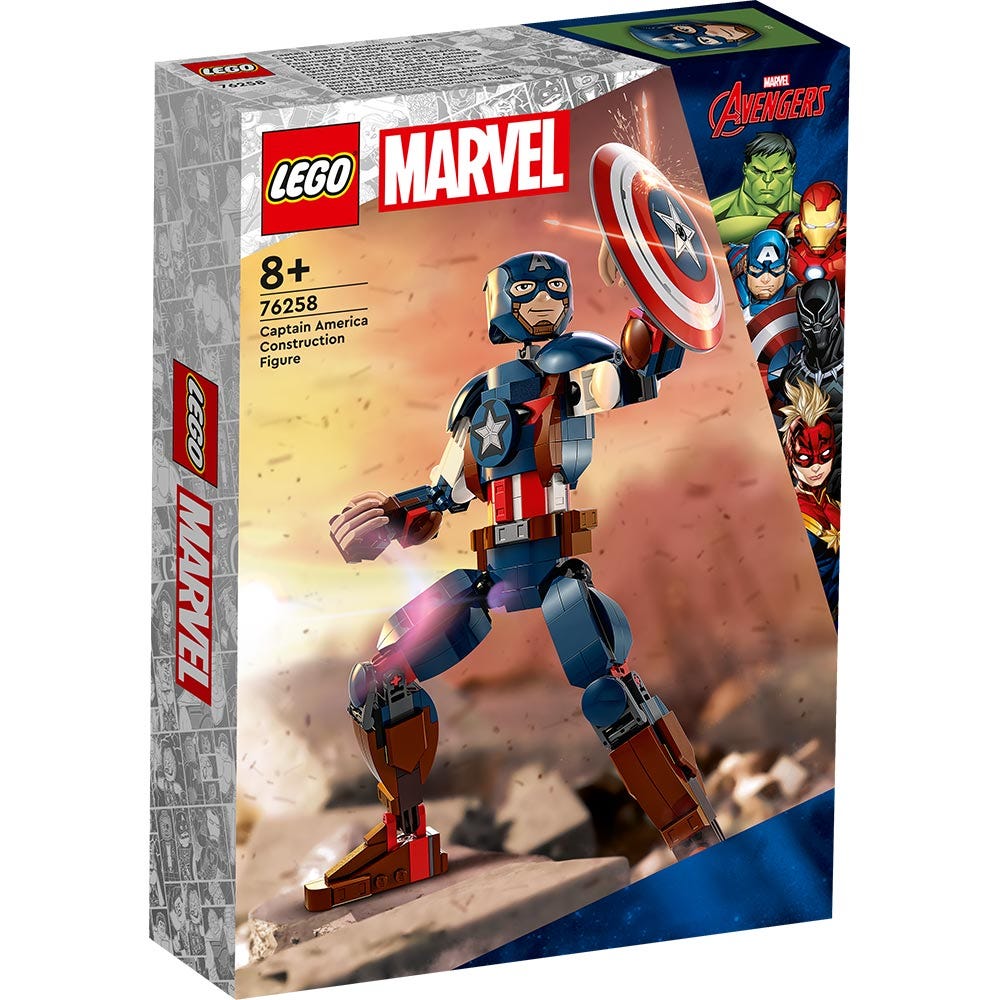 Figura para Construir: Capitán América