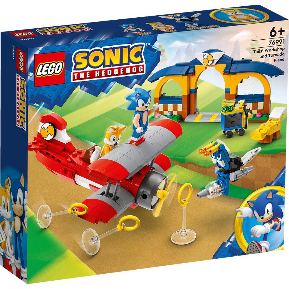 Taller y Avión Tornado de Tails