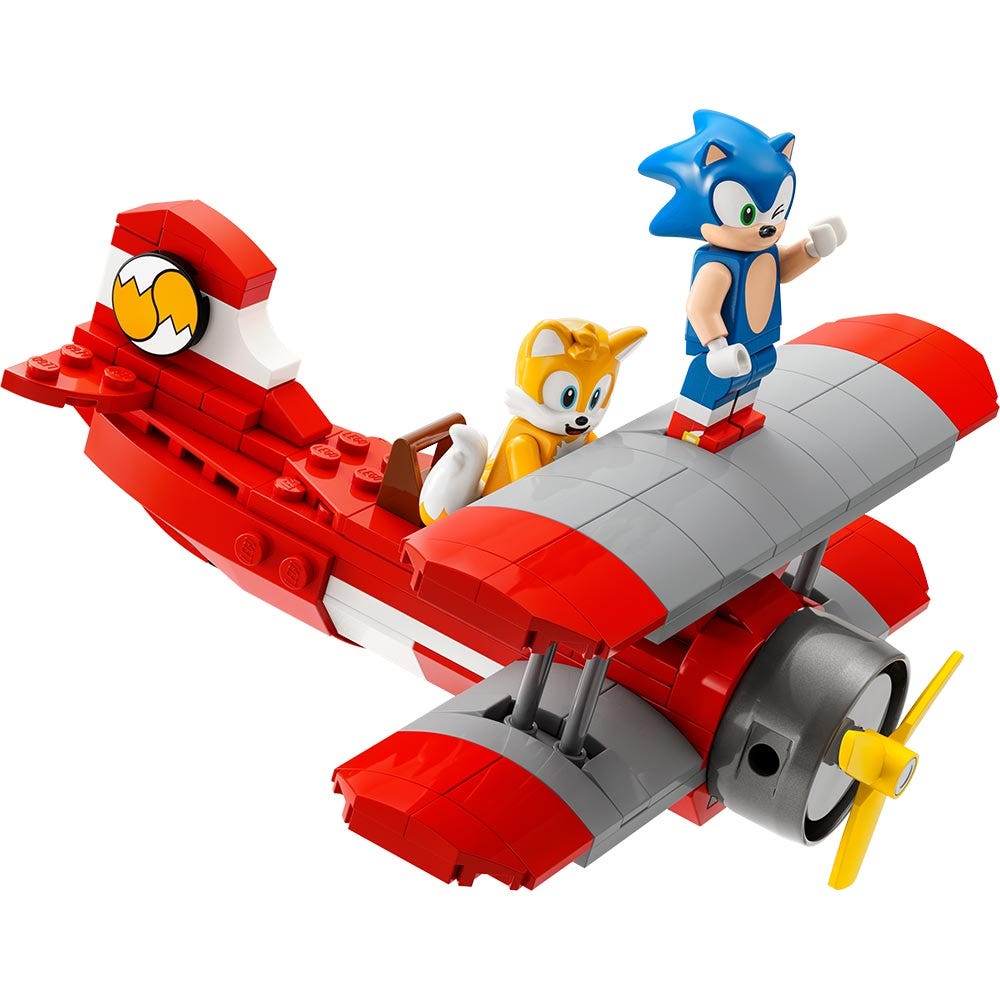 Taller y Avión Tornado de Tails