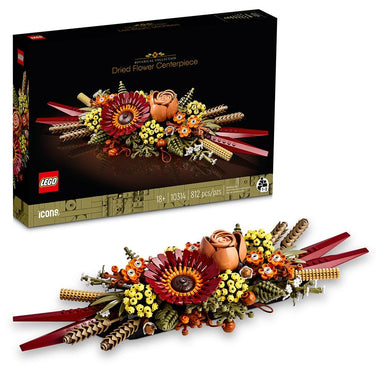 Crea un centro de flores secas inspirado en el otoño con gerberas y rosas vibrantes. Diseñado para adultos, este set se puede construir en compañía, colgar en la pared o usar como centro de mesa. Un proyecto creativo y relajante que aporta color y elegancia sin mantenimiento.